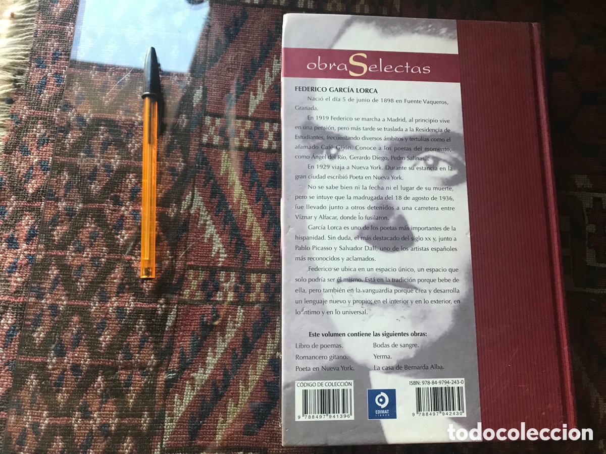 Libros de segunda mano: Federico Garc&iacute;a Lorca. Obras selectas. Edimat - Foto 3