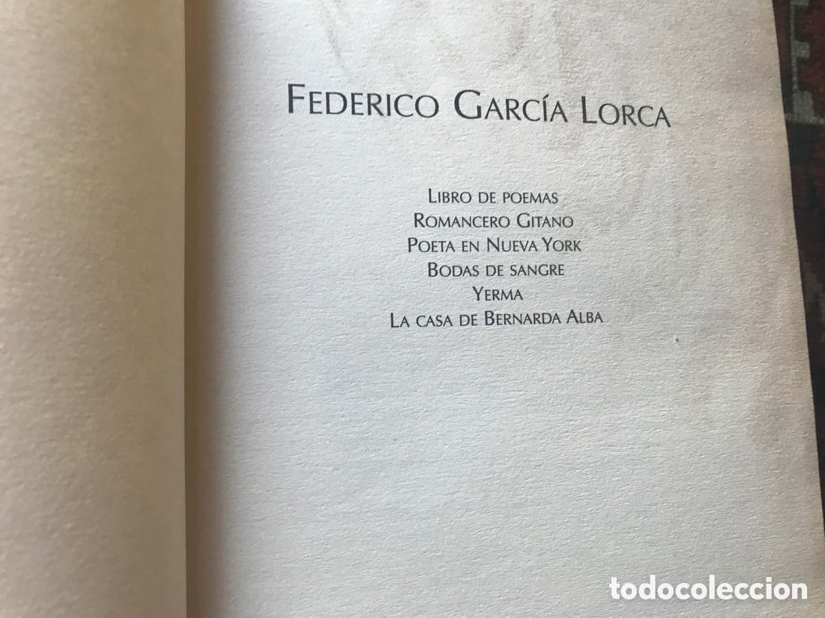 Libros de segunda mano: Federico Garc&iacute;a Lorca. Obras selectas. Edimat - Foto 4