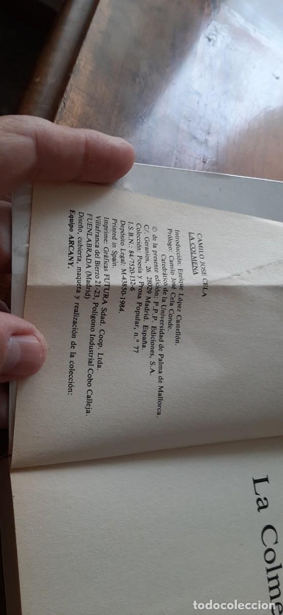 Libros de segunda mano: LA COLMENA. CAMILO JOS&Eacute; CELA. FORRADO CON PLASTICO TRANSPARENTE - Foto 3