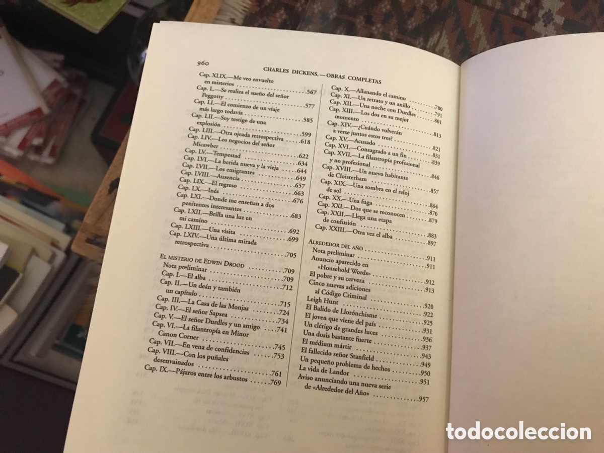 Libros de segunda mano: Dickens. Obras completas I, II y IV. Aguilar. Como nuevo - Foto 8