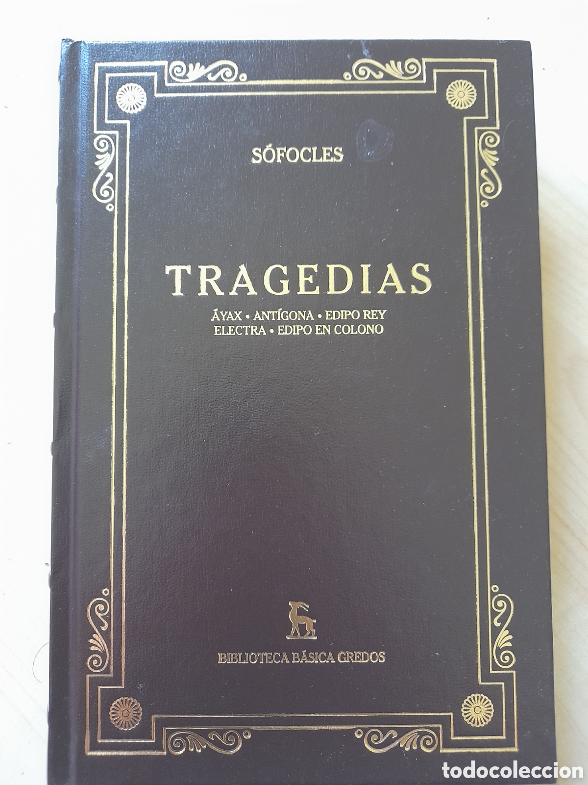 Libros de segunda mano: Tragedias. S&oacute;focles - Foto 1