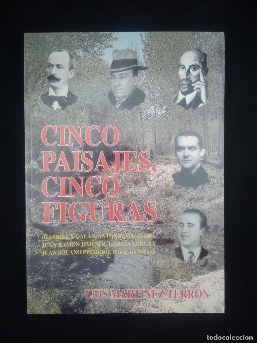 Libros de segunda mano: Libro Cinco paisajes, cinco figuras - Luis Martinez Terron - Foto 2