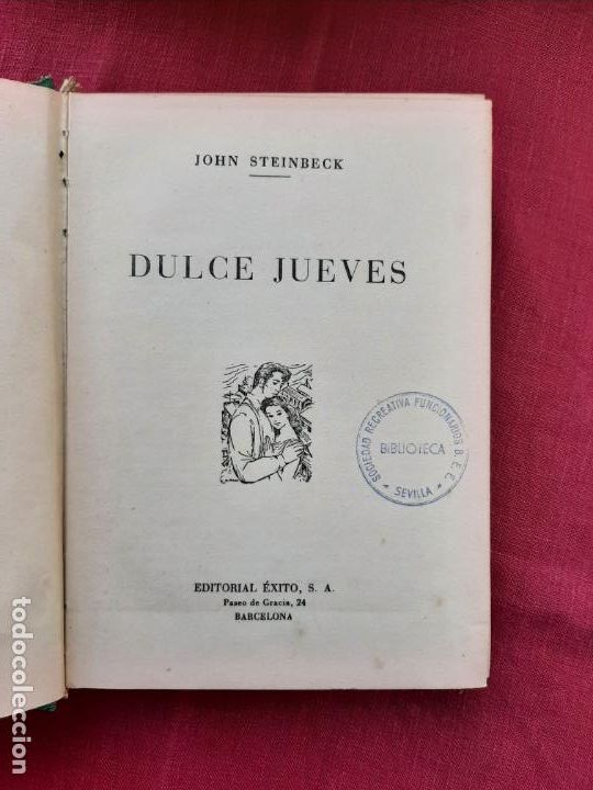 Libros de segunda mano: Dulce jueves - Steinbeck, John - Foto 2