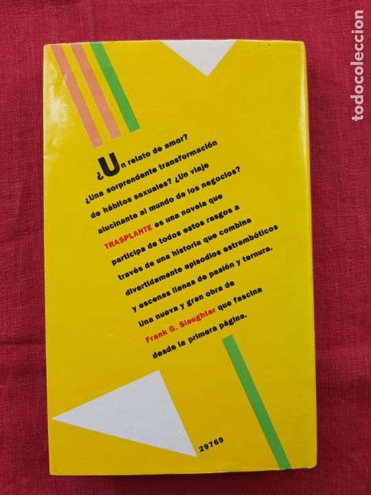 Libros de segunda mano: Trasplante - Slaughter, Frank G. - Foto 2