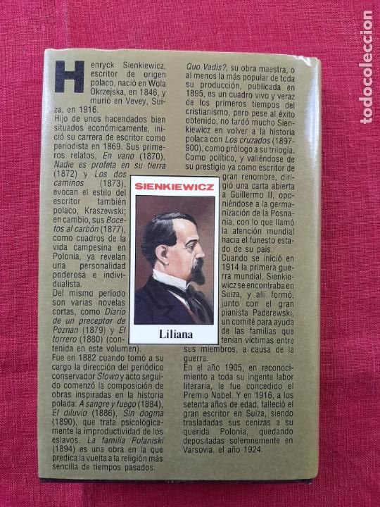 Libros de segunda mano: Liliana - Sienkiewicz, Enrique - Foto 2