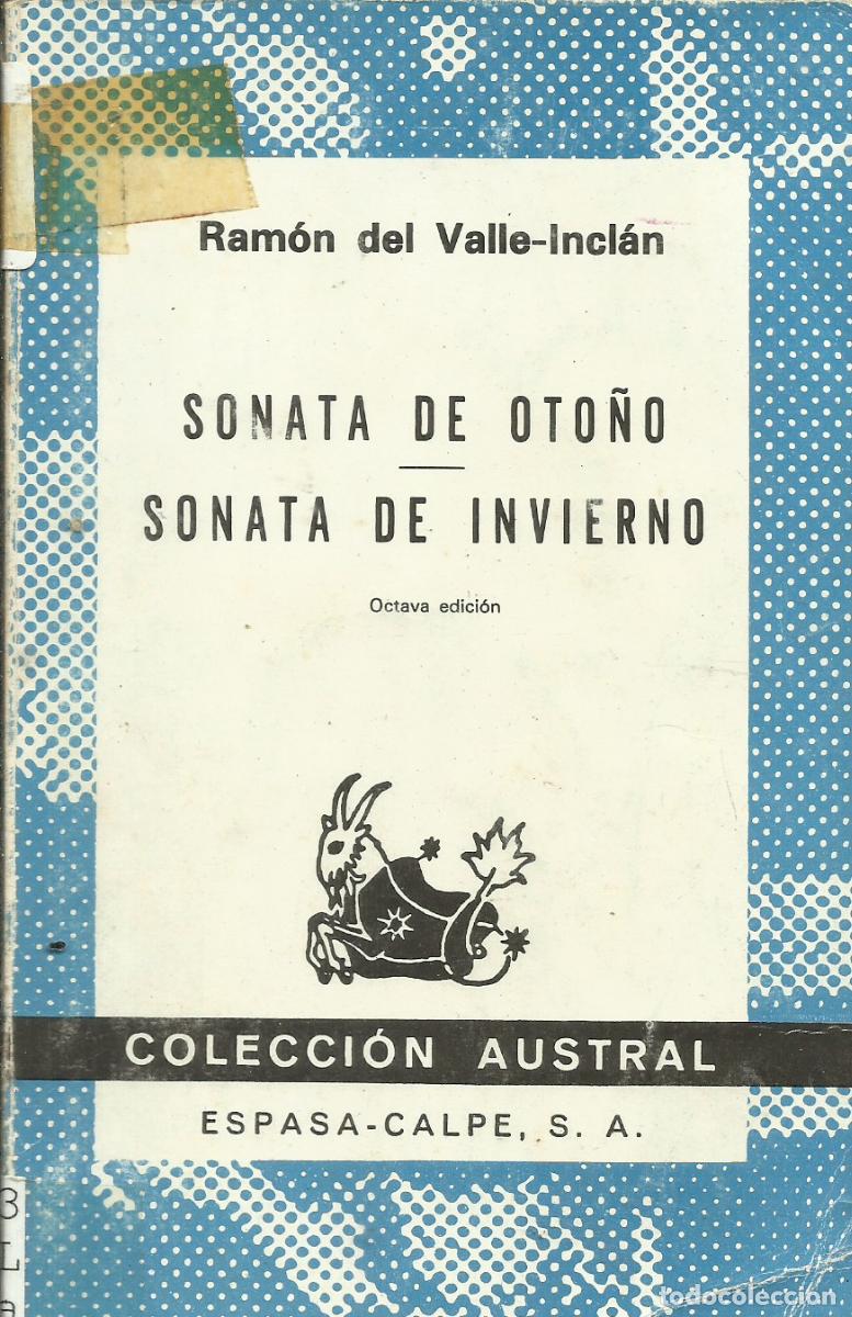 Libros de segunda mano: Sonata de oto&ntilde;o. Sonata de invierno / Valle Incl&aacute;n. - Foto 1