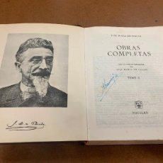 Libros de segunda mano: AGUILAR, OBRAS COMPLETAS, JOSE MARIA DE PEREDA. AÑO 1964, 1433PGS + INDICE