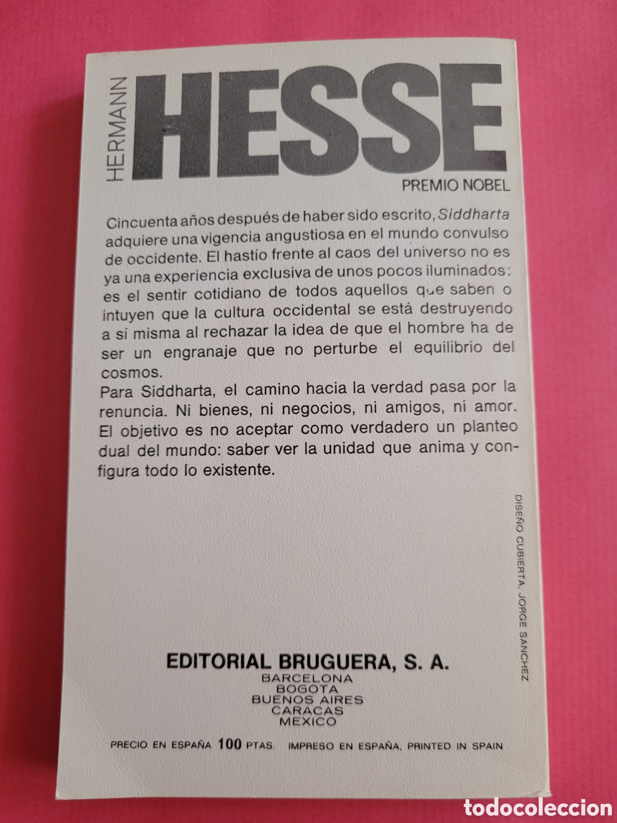 Libros de segunda mano: SIDDHARTA HERMANN HESSE BRUGUERA 1977 - Foto 2