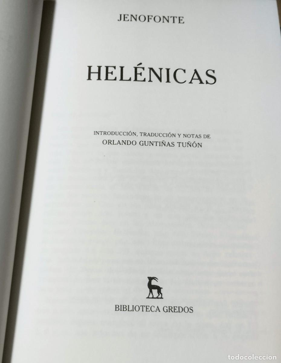 Libros de segunda mano: Jenofonte, Hel&eacute;nicas, Gredos, 2015 - Foto 3