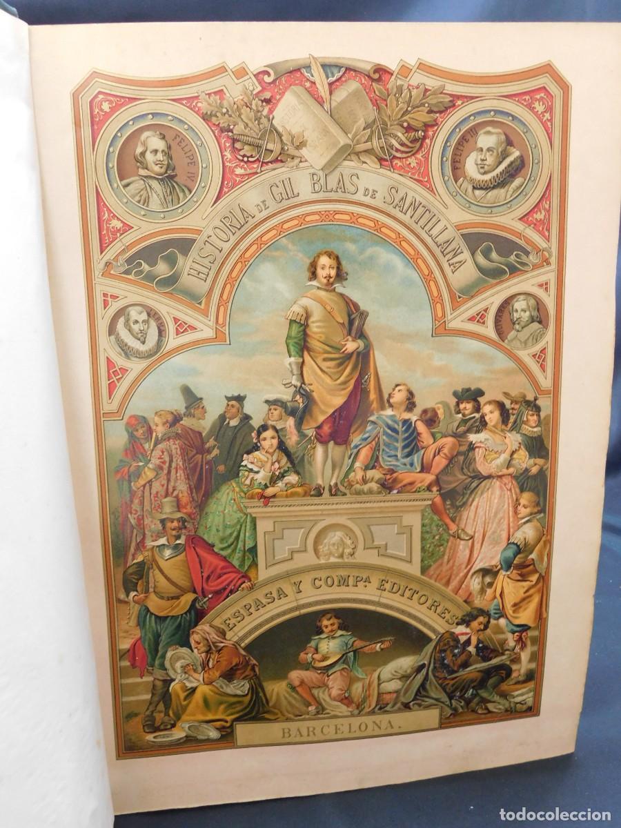 Libros de segunda mano: HISTORIA DE GIL BLAS DE SANTILLANA - Foto 4