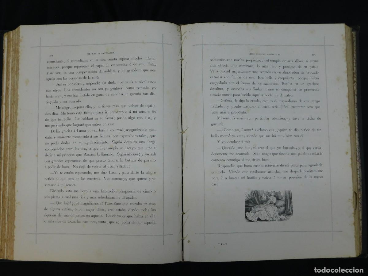 Libros de segunda mano: HISTORIA DE GIL BLAS DE SANTILLANA - Foto 7