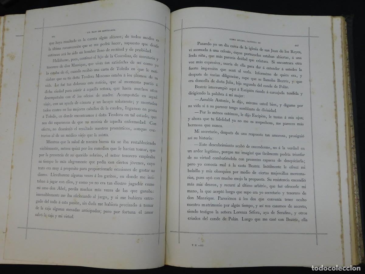 Libros de segunda mano: HISTORIA DE GIL BLAS DE SANTILLANA - Foto 15