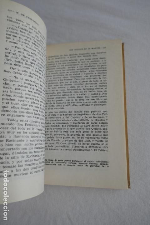 Libros de segunda mano: DON QUIJOTE DE LA MANCHA / CERVANTES / CLASICOS EBRO - Foto 9