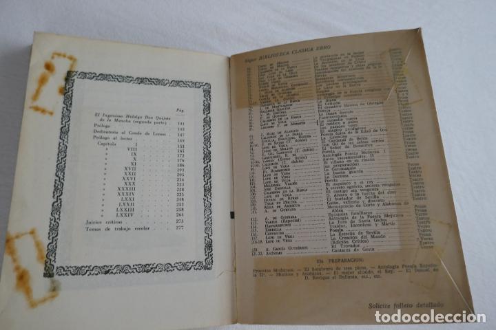 Libros de segunda mano: DON QUIJOTE DE LA MANCHA / CERVANTES / CLASICOS EBRO - Foto 10