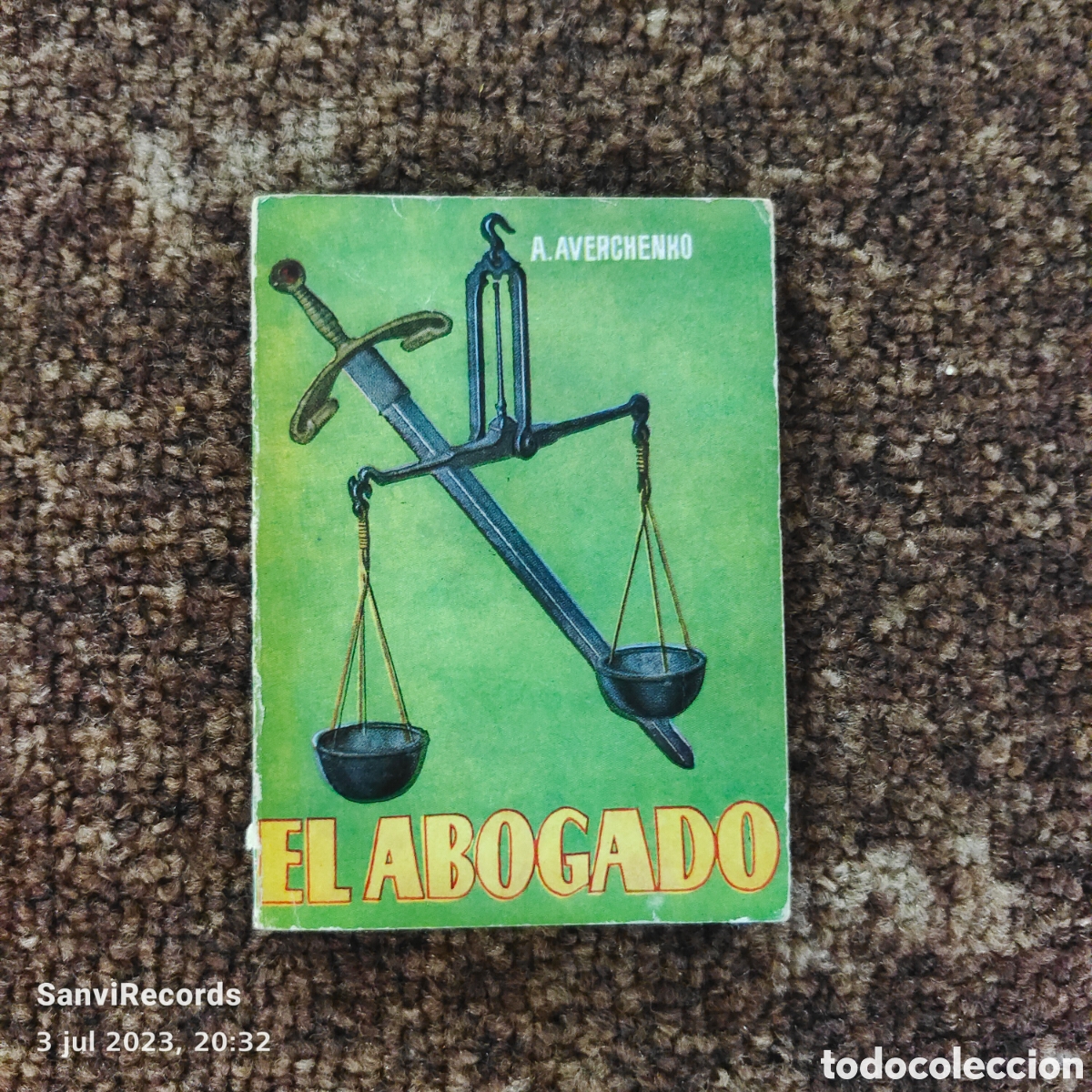 Libros de segunda mano: ENCICLOPEDIA PULGA N&deg; 52: EL ABOGADO (A. AVERCHENKO) - Foto 1