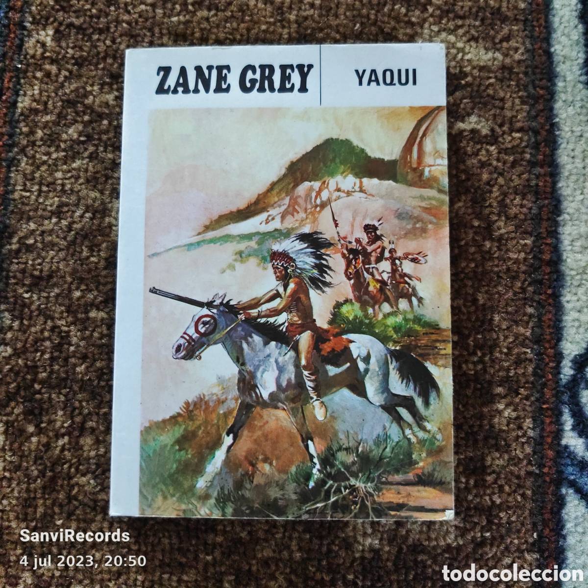 Libros de segunda mano: YAQUI (ZANE GREY) (ED. MOLINO) - Foto 1