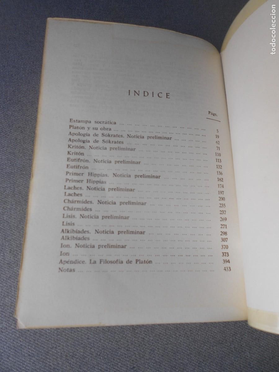 Libros de segunda mano: DIALOGOS. PLATON. I - Foto 3