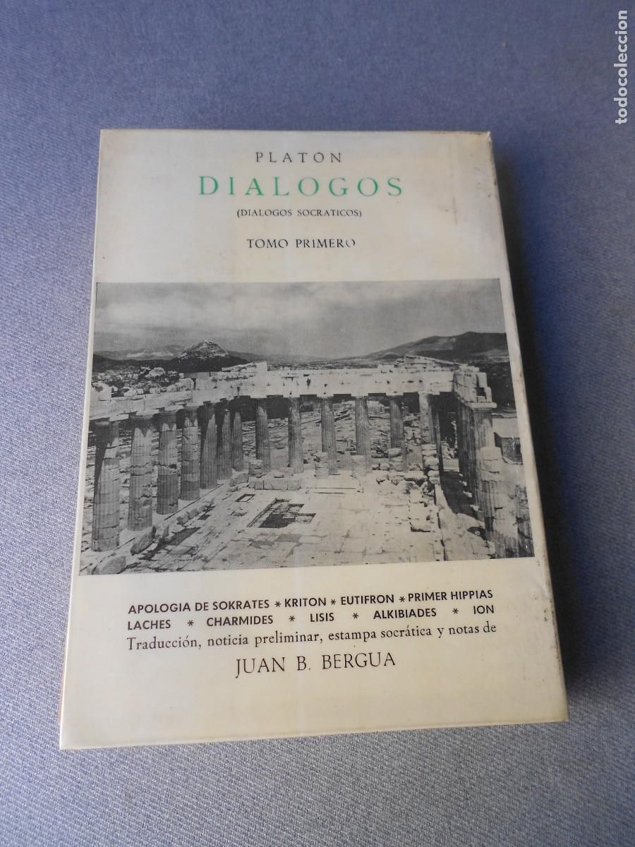 Libros de segunda mano: DIALOGOS. PLATON. I - Foto 4