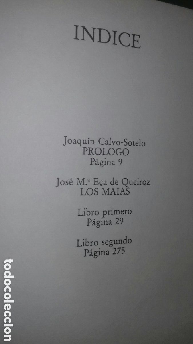 Libros de segunda mano: E&Ccedil;A DE QUEIROZ: LOS MAIAS. ED. CIRCULO, 1985 - Foto 3