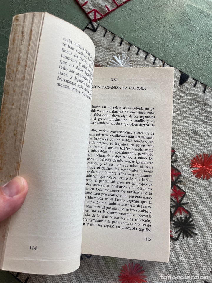 Libros de segunda mano: Robinson Crusoe (vol II) - daniel defoe - Foto 2
