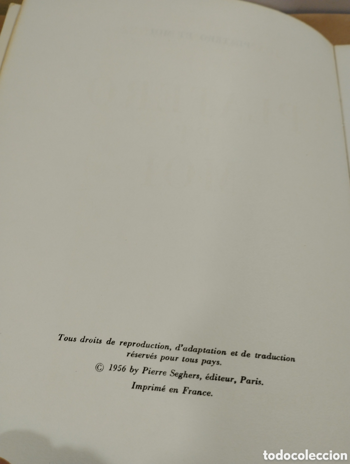 Libros de segunda mano: Platero et moi. Seghers. Juan Ram&oacute;n Jim&eacute;nez. - Foto 3