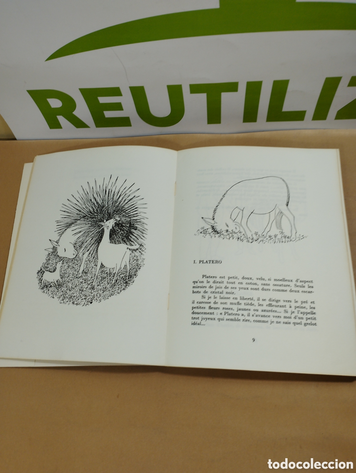 Libros de segunda mano: Platero et moi. Seghers. Juan Ram&oacute;n Jim&eacute;nez. - Foto 4