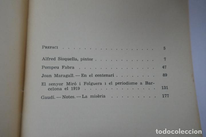 Libros de segunda mano: Homenots - Josep Pla. Editorial Selecta, - 1&ordf; edici&oacute;n (en Catal&aacute;n) - Foto 13