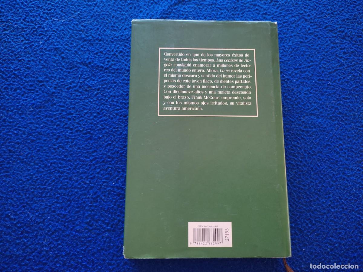 Libros de segunda mano: LO ES Frank McCourt C&iacute;rculo de Lectores 1999 - Foto 3