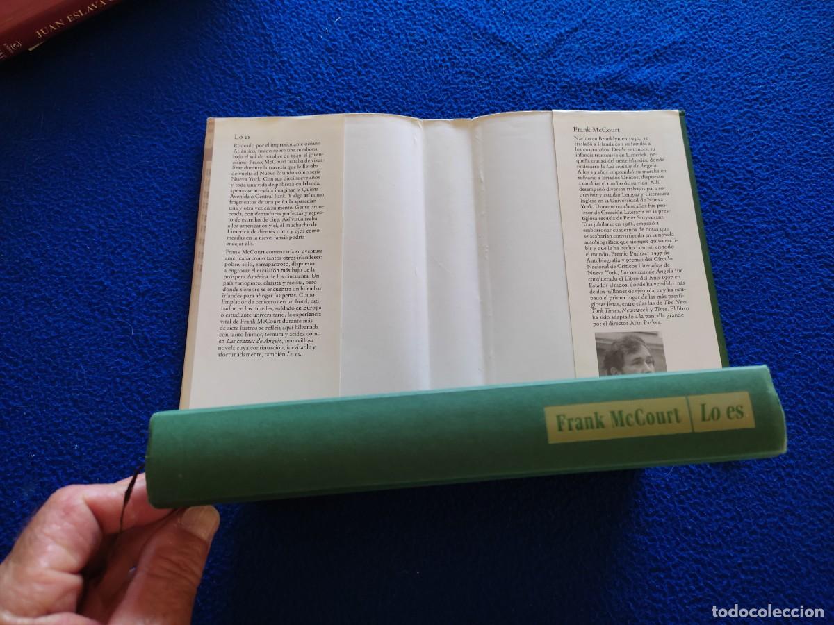 Libros de segunda mano: LO ES Frank McCourt C&iacute;rculo de Lectores 1999 - Foto 4