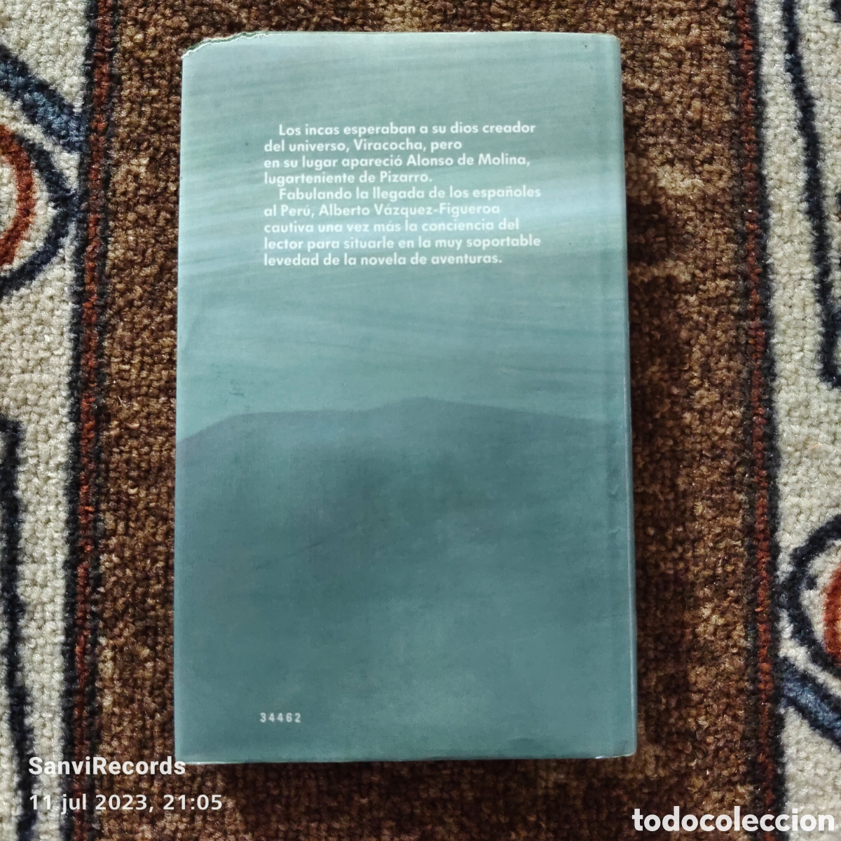 Libros de segunda mano: VIRACOCHA (ALBERTO V&Aacute;ZQUEZ-FIGUEROA) (C&Iacute;RCULO DE LECTORES) - Foto 2