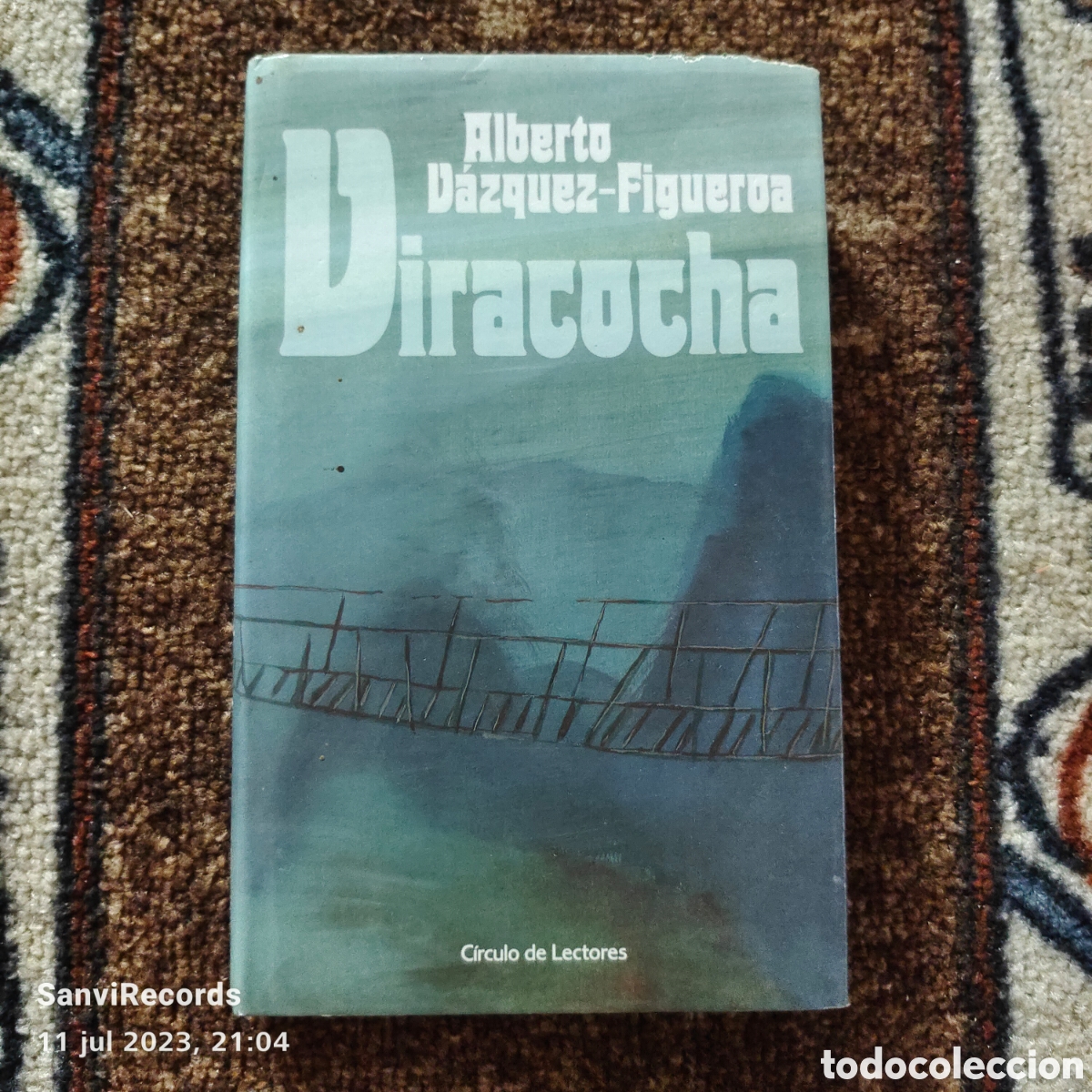 Libros de segunda mano: VIRACOCHA (ALBERTO V&Aacute;ZQUEZ-FIGUEROA) (C&Iacute;RCULO DE LECTORES) - Foto 1