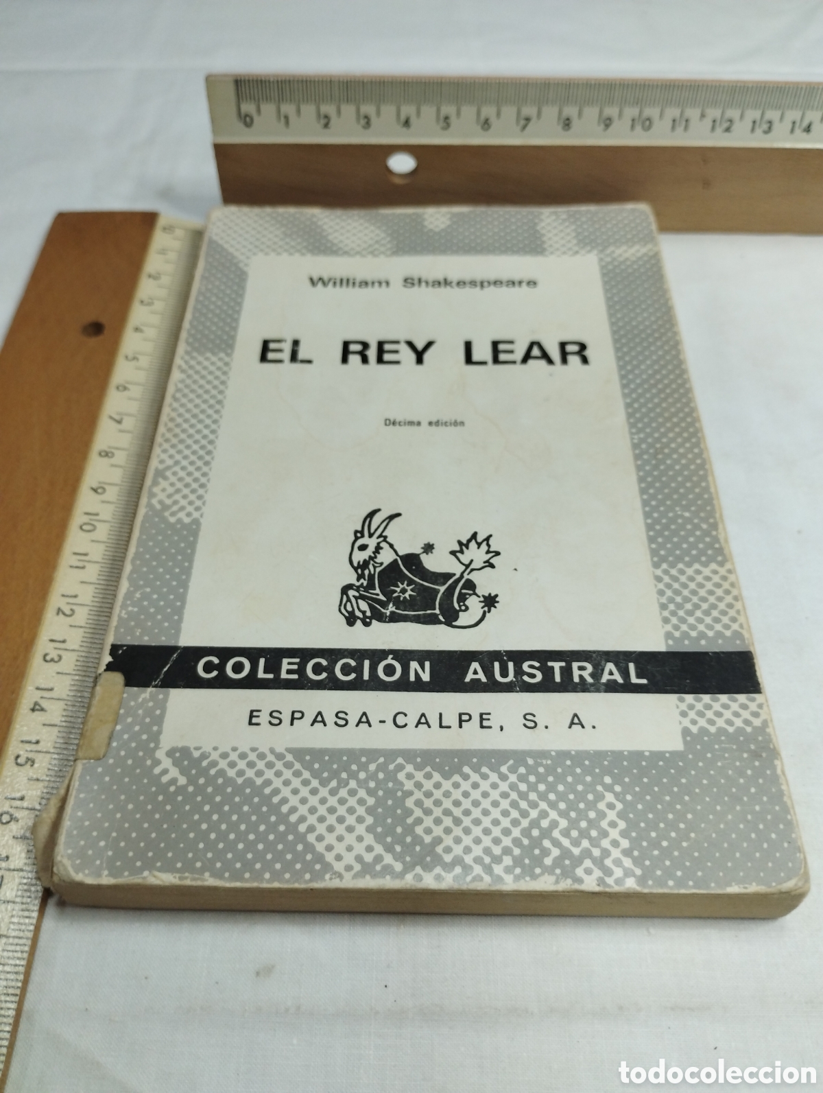 Libros de segunda mano: El rey Lear. William Shakespeare, Espasa Calpe. 1980 KKB - Foto 1