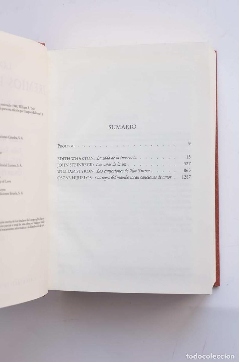 Libros de segunda mano: Los premio Pulitzer de novela. I. - WHARTON, Edith,1 et al. - Foto 4