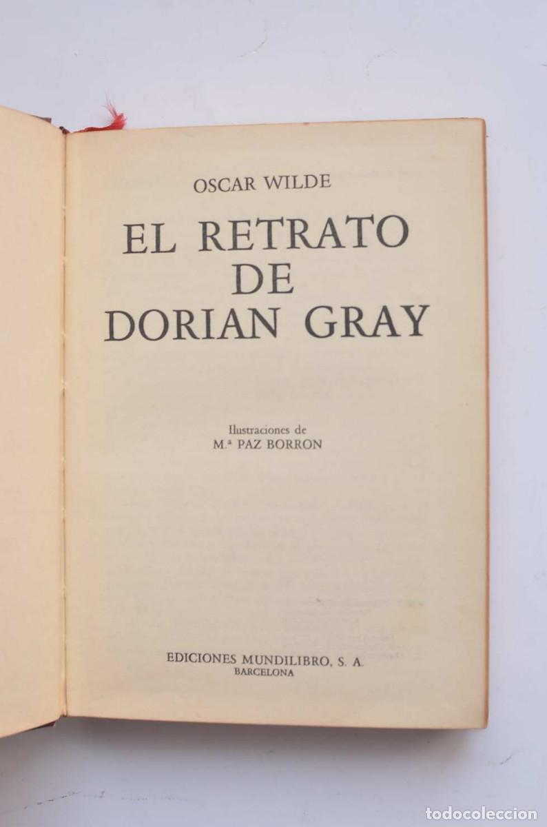 Libros de segunda mano: El retrato de Dorian Gray - WILDE, Oscar - Foto 2