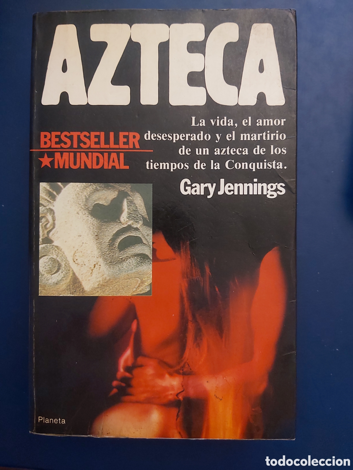 Libros de segunda mano: AZTECA # GARY JENNINGS # PLANETA # 2 EDICION 1981 - Foto 1