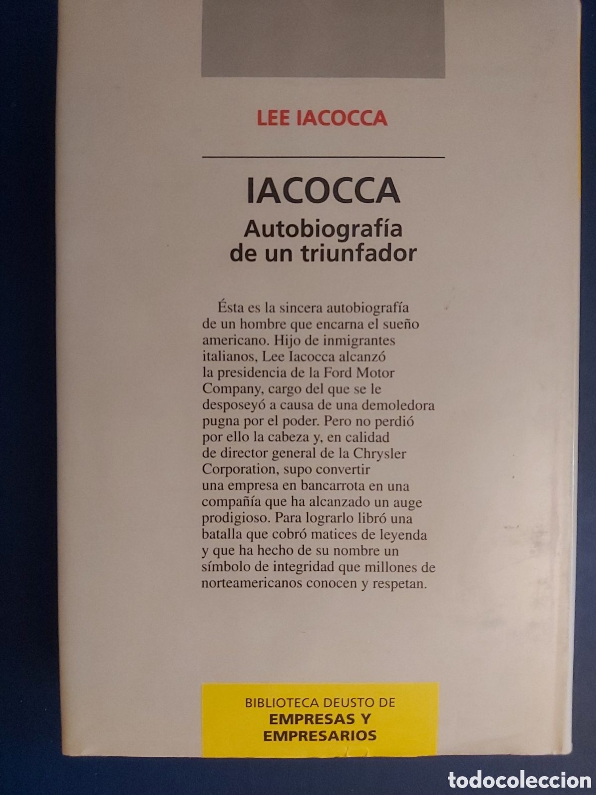 Libros de segunda mano: IACOCCA # LEE IACOCCA # PLANETA # 1994 - Foto 7