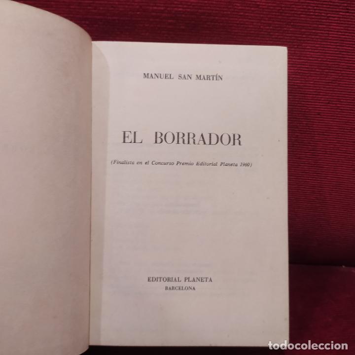 Libros de segunda mano: El Borrador - San Mart&iacute;n, Manuel - Foto 2