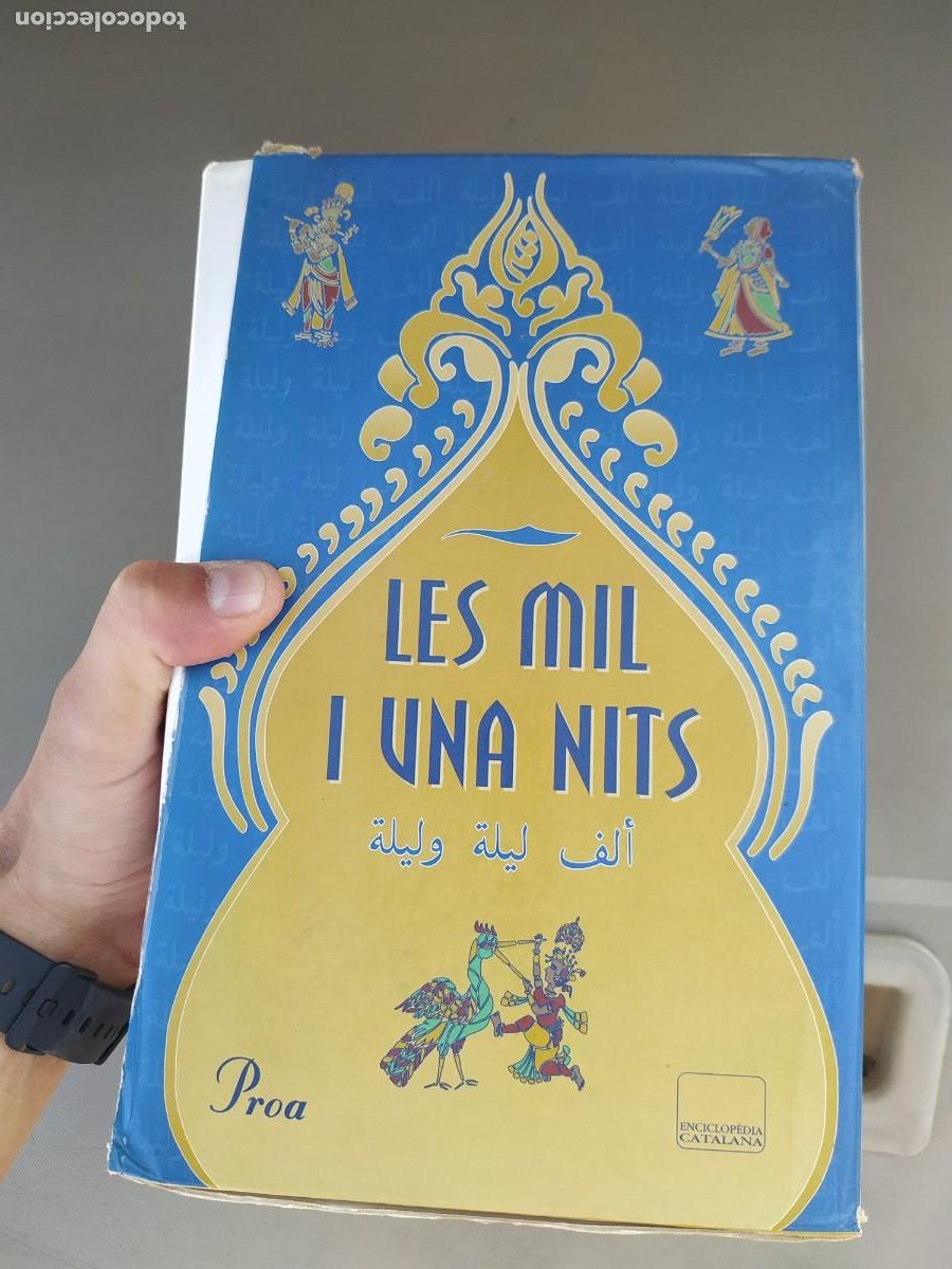 Libros de segunda mano: Les mil y una nits. 3 Vol&uacute;menes. Proa. Con estuche - Foto 3