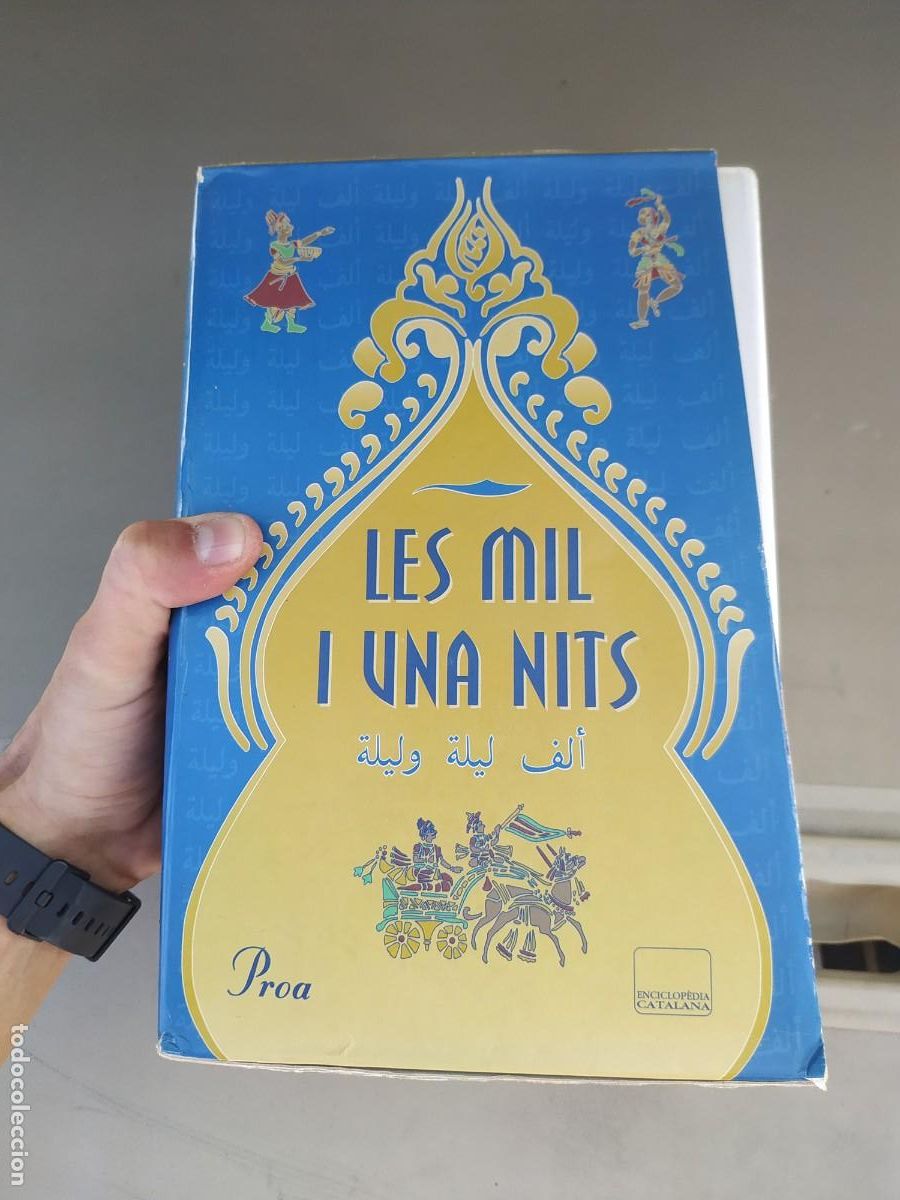 Libros de segunda mano: Les mil y una nits. 3 Vol&uacute;menes. Proa. Con estuche - Foto 5