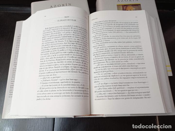 Libros de segunda mano: 1998 - AZOR&Iacute;N. Obras escogidas - 3 tomos, ESPASA - Foto 3