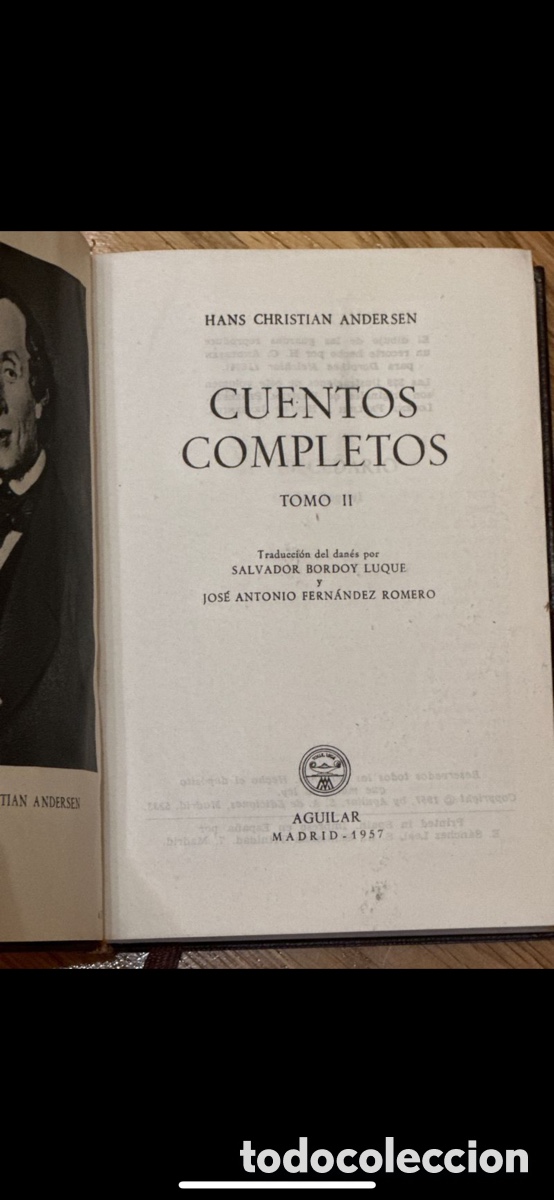 Libros de segunda mano: Cuentos completos - Andersen - Aguilar - Foto 3