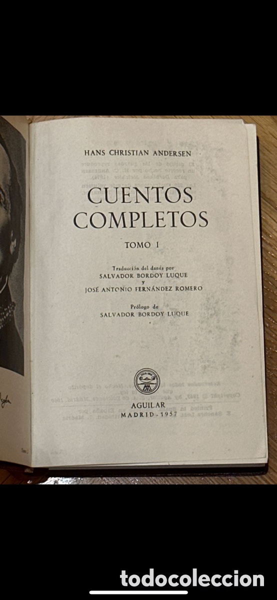 Libros de segunda mano: Cuentos completos - Andersen - Aguilar - Foto 4