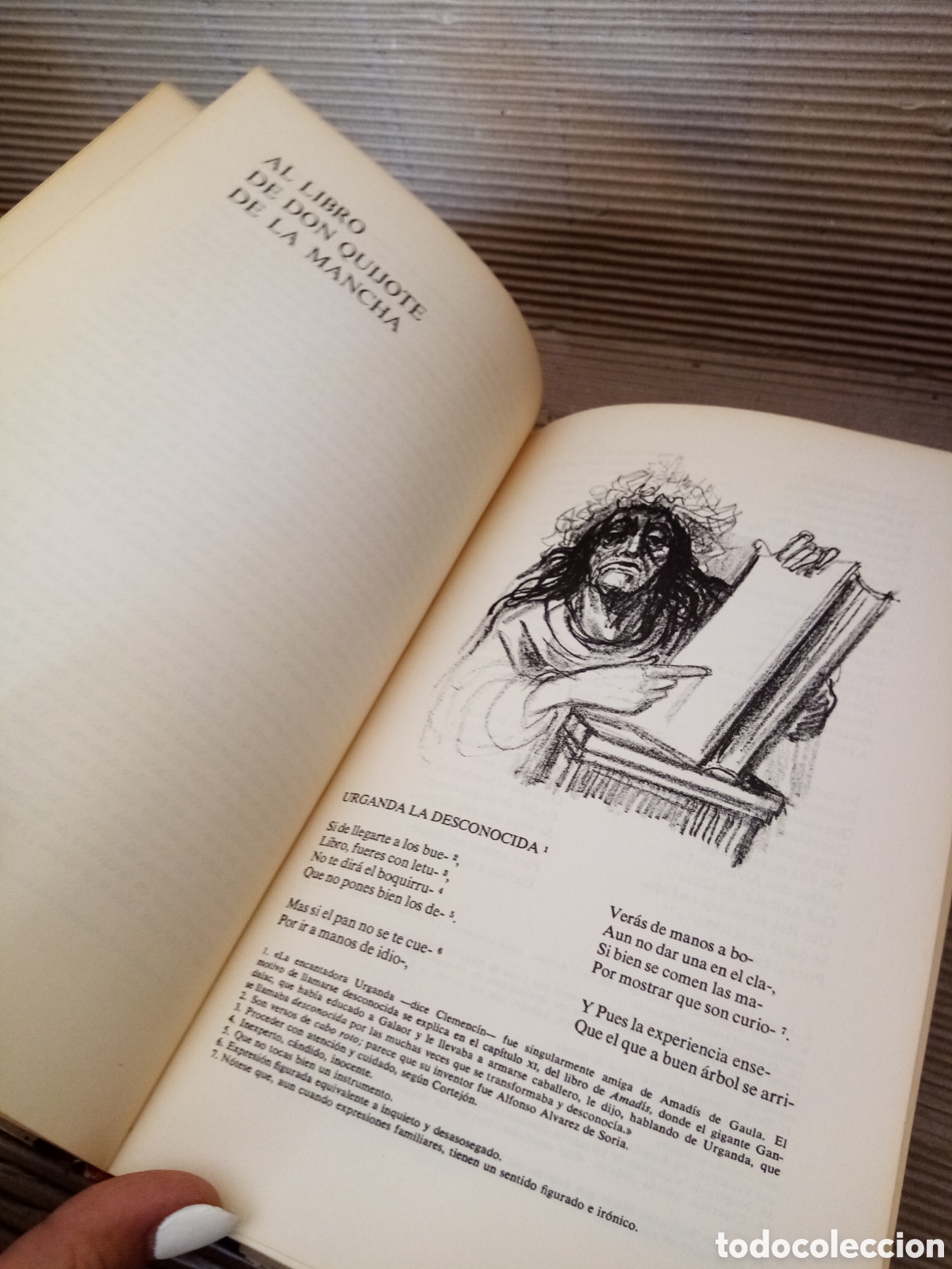 Libros de segunda mano: Don Quijote -Cervantes- edici&oacute;n &iacute;ntegra - Foto 4