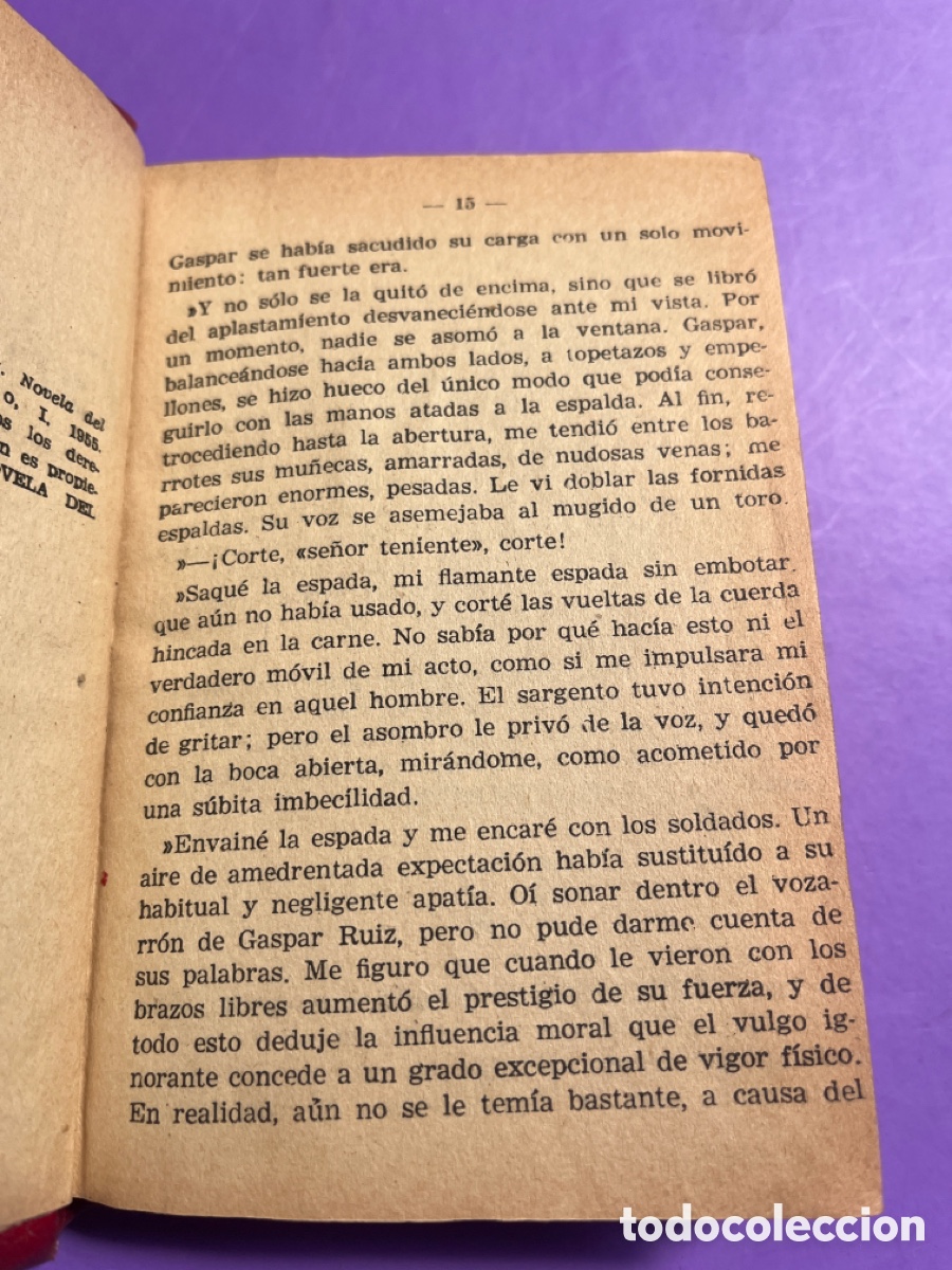 Libros de segunda mano: NOVELAS. LA NOVELA DEL S&Aacute;BADO. ENCUADERNADAS. - Foto 5