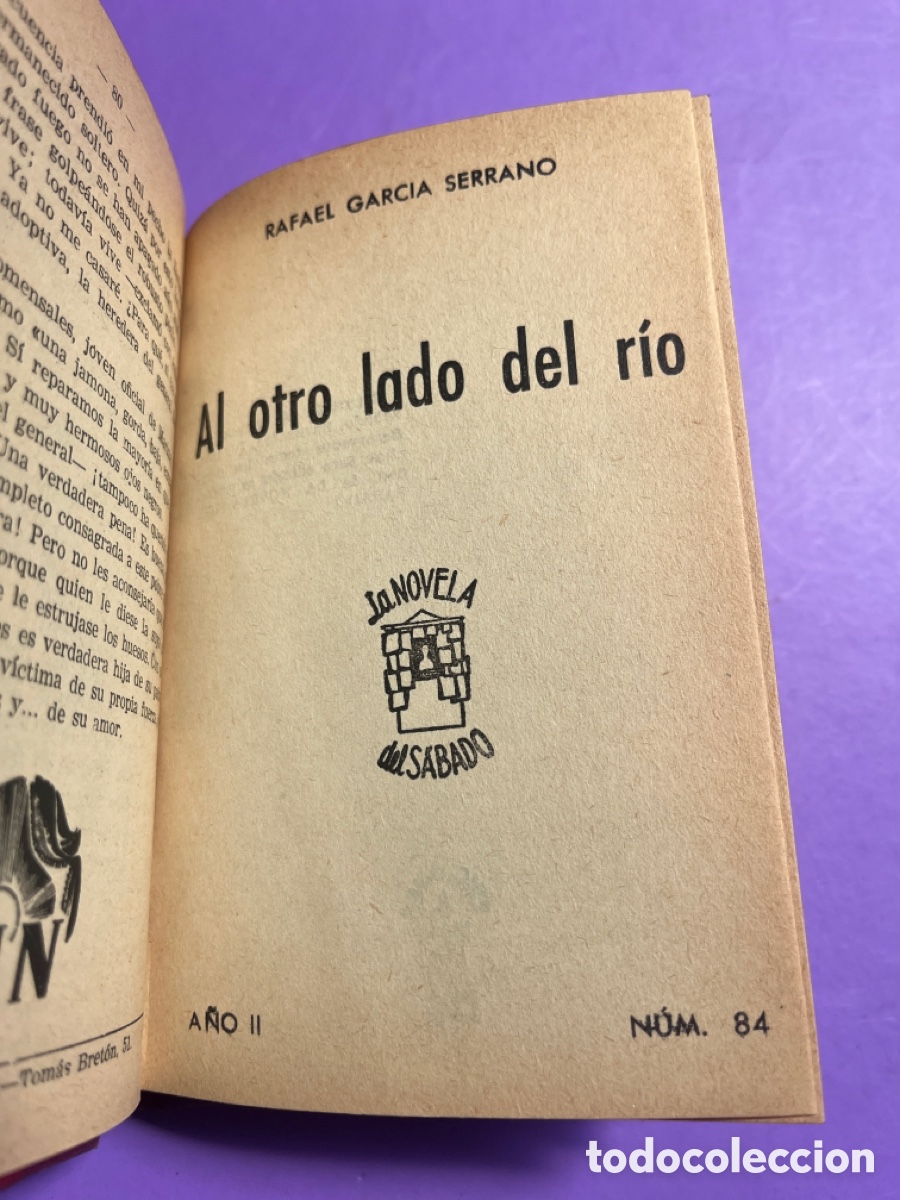 Libros de segunda mano: NOVELAS. LA NOVELA DEL S&Aacute;BADO. ENCUADERNADAS. - Foto 6