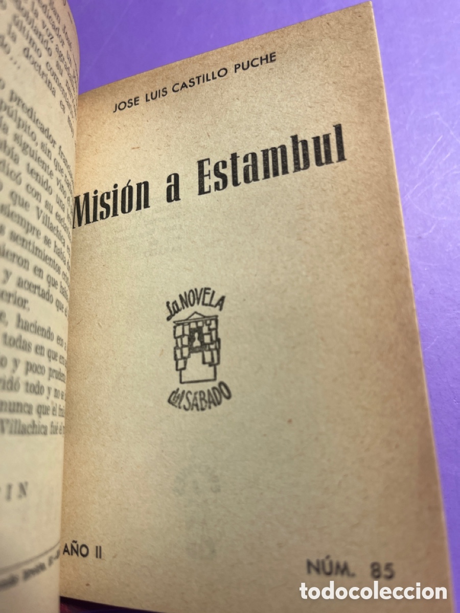 Libros de segunda mano: NOVELAS. LA NOVELA DEL S&Aacute;BADO. ENCUADERNADAS. - Foto 8
