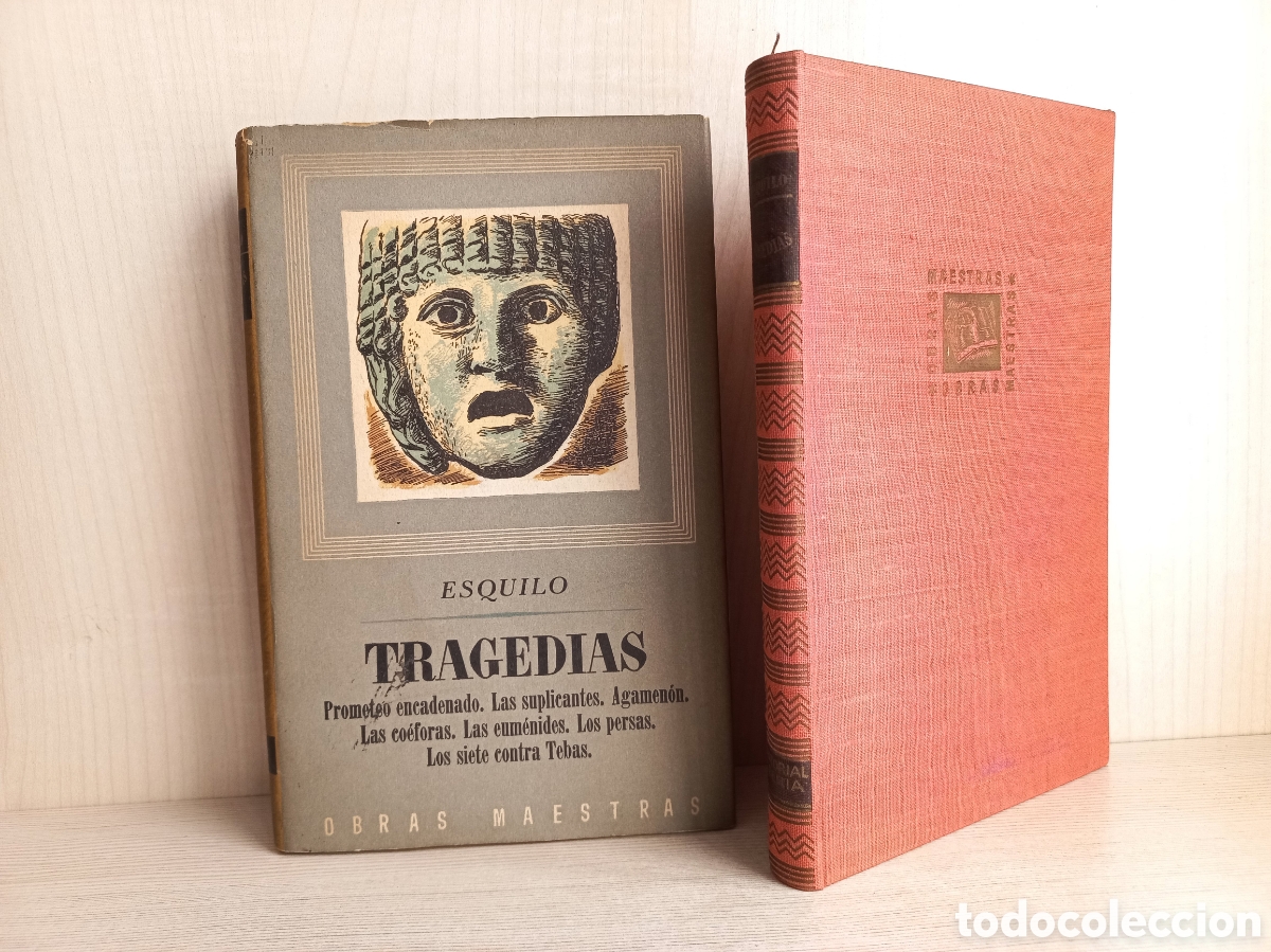 Libros de segunda mano: Esquilo. Tragedias. Editorial Iberia, colecci&oacute;n Obras Maestras, 1948. - Foto 4