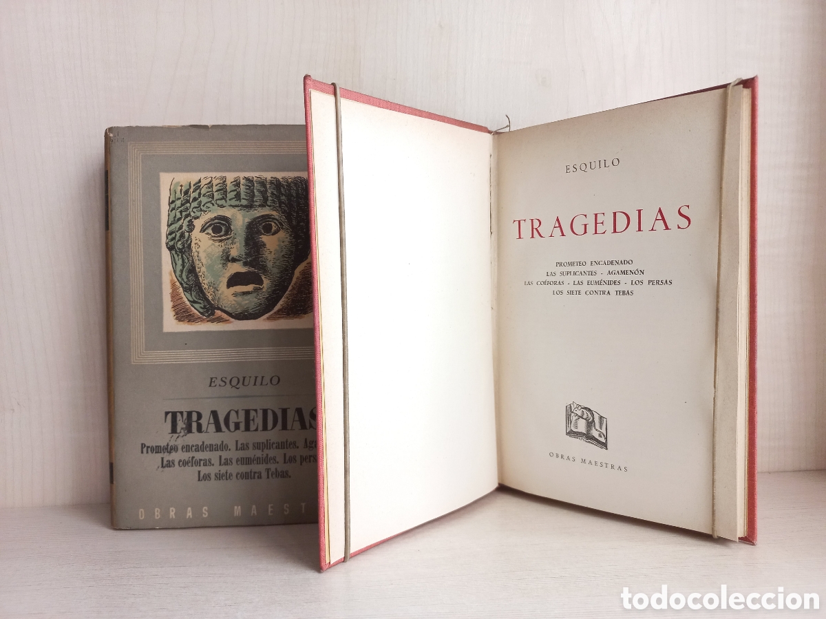 Libros de segunda mano: Esquilo. Tragedias. Editorial Iberia, colecci&oacute;n Obras Maestras, 1948. - Foto 6