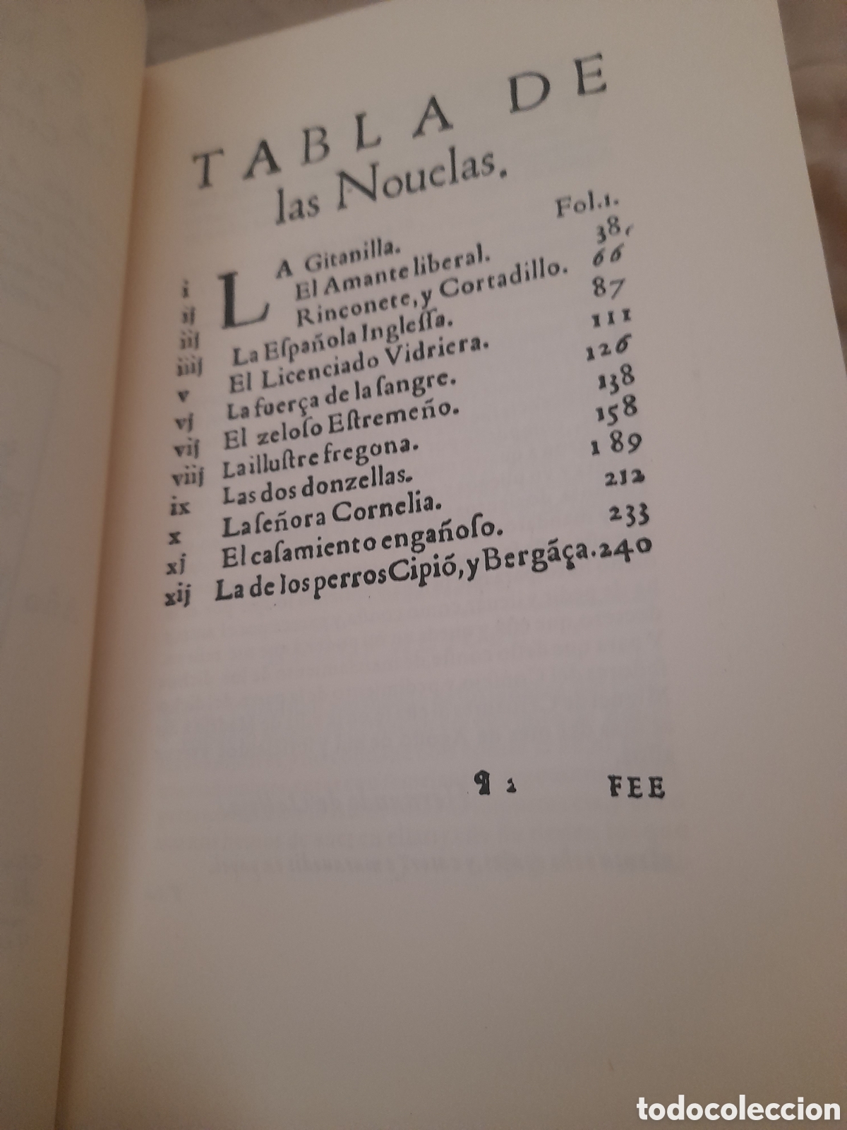 Libros de segunda mano: Novelas ejemplares, Facs&iacute;mil de la primera edici&oacute;n - Foto 4