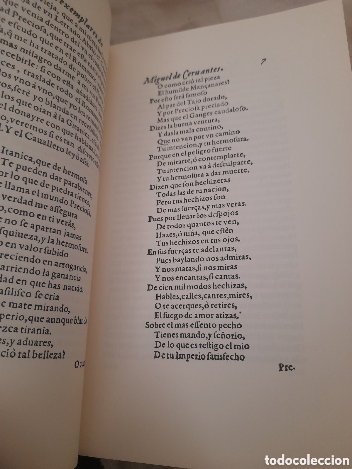 Libros de segunda mano: Novelas ejemplares, Facs&iacute;mil de la primera edici&oacute;n - Foto 5